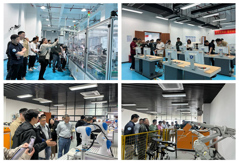 开拓技术视野，共促校企合作——鹤山市第6期产业工程师沙龙走进五邑大学机械与自动化工程学院实践实训中心